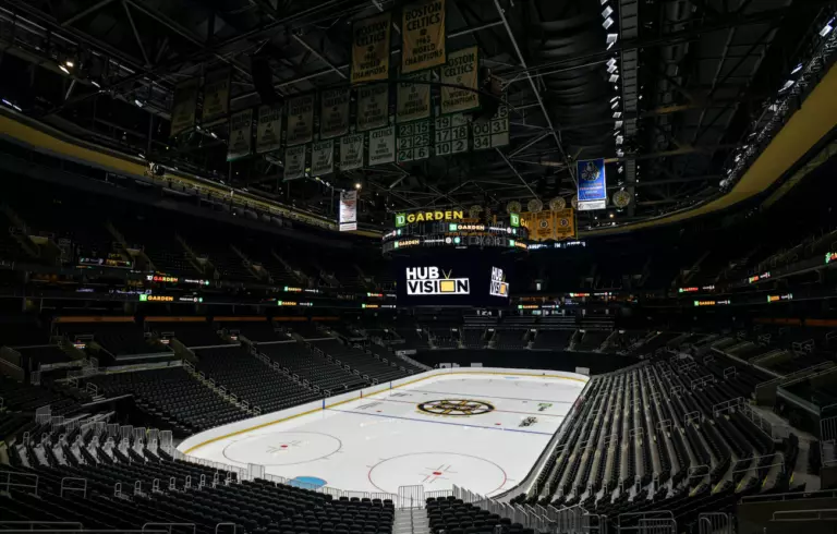 TD Garden Center Boston Bruins